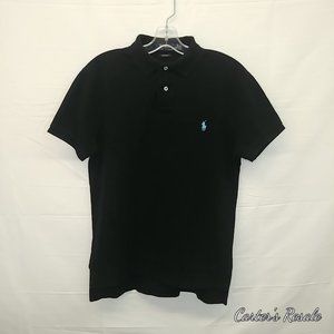 Mens Black Polo